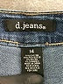 d.jeans Solid Blue Jeans Size 14 - photo 4