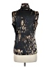 T Tahari Black Sleeveless Blouse Size M (estimated) - photo 2