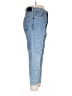 Express Solid Blue Jeans Size 14R - photo 4