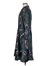 MING WANG 100% Polyester Paisley Blue Casual Dress Size M (estimated) - photo 5
