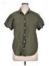 Universal Thread Green Short Sleeve Button-Down Shirt Size XL - photo 1