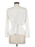 J.Crew 100% Polyester Ivory 3/4 Sleeve Blouse Size 8 - photo 2