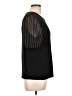 DKNY Black Short Sleeve Top Size L - photo 4