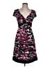Bisou Bisou Print Black Cocktail Dress Size 10 - photo 1