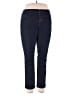 Ann Taylor LOFT Chevron-herringbone Blue Jeans Size 18 (tall) - photo 1