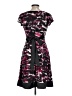 Bisou Bisou Print Black Cocktail Dress Size 10 - photo 2