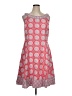 Talbots 100% Polyester Paisley Red Casual Dress Size 16 - photo 1