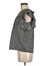 Monteau Gray Black Short Sleeve Blouse Size M - photo 5