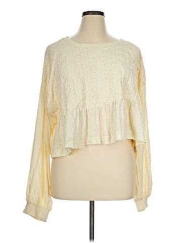 Pilcro Long Sleeve Blouse (view 1)