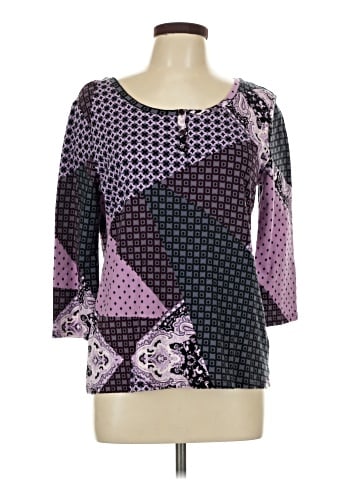 Rebecca Malone 3/4 Sleeve Top (view 1)