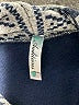 Auditions Paisley Blue Pullover Sweater Size S - photo 7