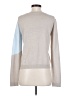 Alice + Olivia Graphic Silver Ivory Pullover Sweater Size M - photo 2