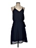 Collective Concepts 100% Polyester Solid Blue Casual Dress Size S - photo 1