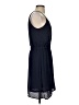 Collective Concepts 100% Polyester Solid Blue Casual Dress Size S - photo 4