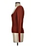 Intermix Burgundy Long Sleeve Top Size S - photo 5