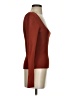 Intermix Burgundy Long Sleeve Top Size S - photo 4