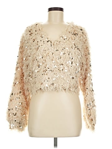 En Creme Cardigan (view 1)