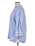 Chico's 100% Linen Blue Long Sleeve Blouse Size XL - photo 5