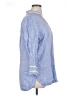Chico's 100% Linen Blue Long Sleeve Blouse Size XL - photo 4