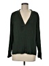 Vince. 100% Polyester Green Long Sleeve Blouse Size M - photo 1
