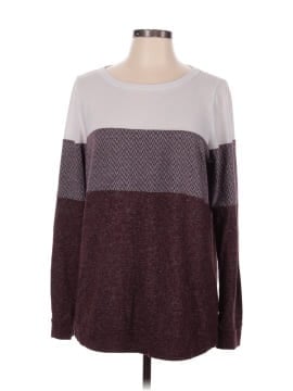 Pink Clover Pullover Sweater (view 1)