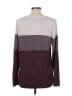 Pink Clover Color Block Burgundy Pullover Sweater Size L - photo 2