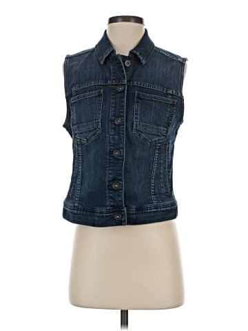 Melrose and Market Denim Vest (view 1)
