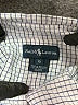Ralph Lauren Checkered-gingham Blue Long Sleeve Button-Down Shirt Size 10 - photo 3