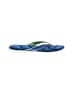 Adidas Blue Flip Flops Size 8 - photo 1
