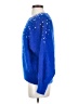Christine Phillipe Stars Blue Wool Pullover Sweater Size S - photo 5