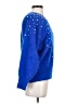 Christine Phillipe Stars Blue Wool Pullover Sweater Size S - photo 4