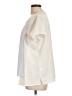 DKNY 100% Polyester Ivory Short Sleeve Top Size L - photo 5