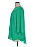Chaus 100% Polyester Green 3/4 Sleeve Blouse Size 1X - photo 5