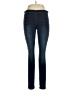 Express Jeans Solid Blue Jeggings Size 10 - photo 1
