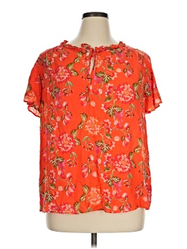 Rose + Olive Short Sleeve Blouse