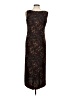 Studio 1 100% Polyester Brown Casual Dress Size 8 Petite - photo 2