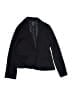 Amy Byer Solid Black Blazer Size 14 - photo 1