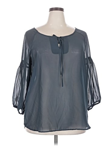 Gap Outlet 3/4 Sleeve Blouse (view 1)