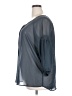Gap Outlet 100% Polyester Gray 3/4 Sleeve Blouse Size XXL - photo 5
