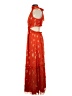 Saylor 100% Polyester Orange Casual Dress Size XS - photo 5