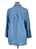 MULTIPLES 100% Lyocell Blue 3/4 Sleeve Button-Down Shirt Size 1X - photo 2