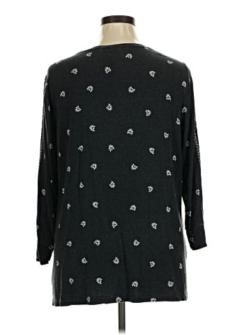 Susan Graver 3/4 Sleeve T-Shirt (view 2)