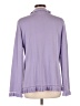 misook 100% Acrylic Purple Cardigan Size L - photo 2