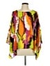 Premise Studio 100% Polyester Orange 3/4 Sleeve Blouse Size L - photo 1