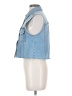 Evereve Blue Denim Vest Size S - photo 5