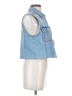 Evereve Blue Denim Vest Size S - photo 4