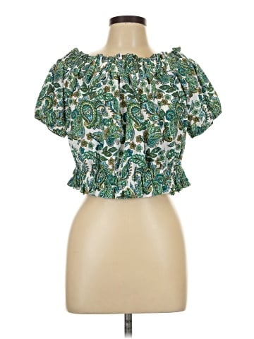 Ann Taylor LOFT Short Sleeve Blouse (view 1)