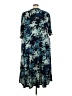 Catherines Print Blue Casual Dress Size 22 - 24 - photo 2
