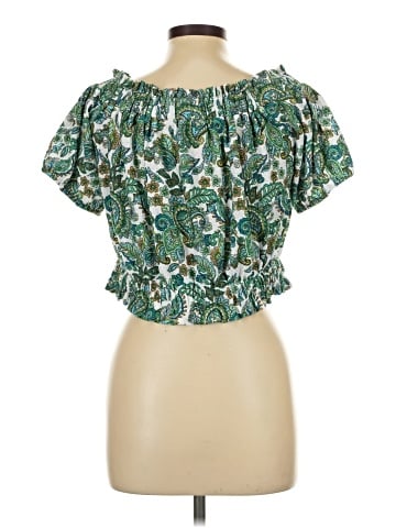 Ann Taylor LOFT Short Sleeve Blouse (view 2)