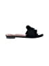 Project Cloud 100% Leather Black Sandals Size 8 - photo 1